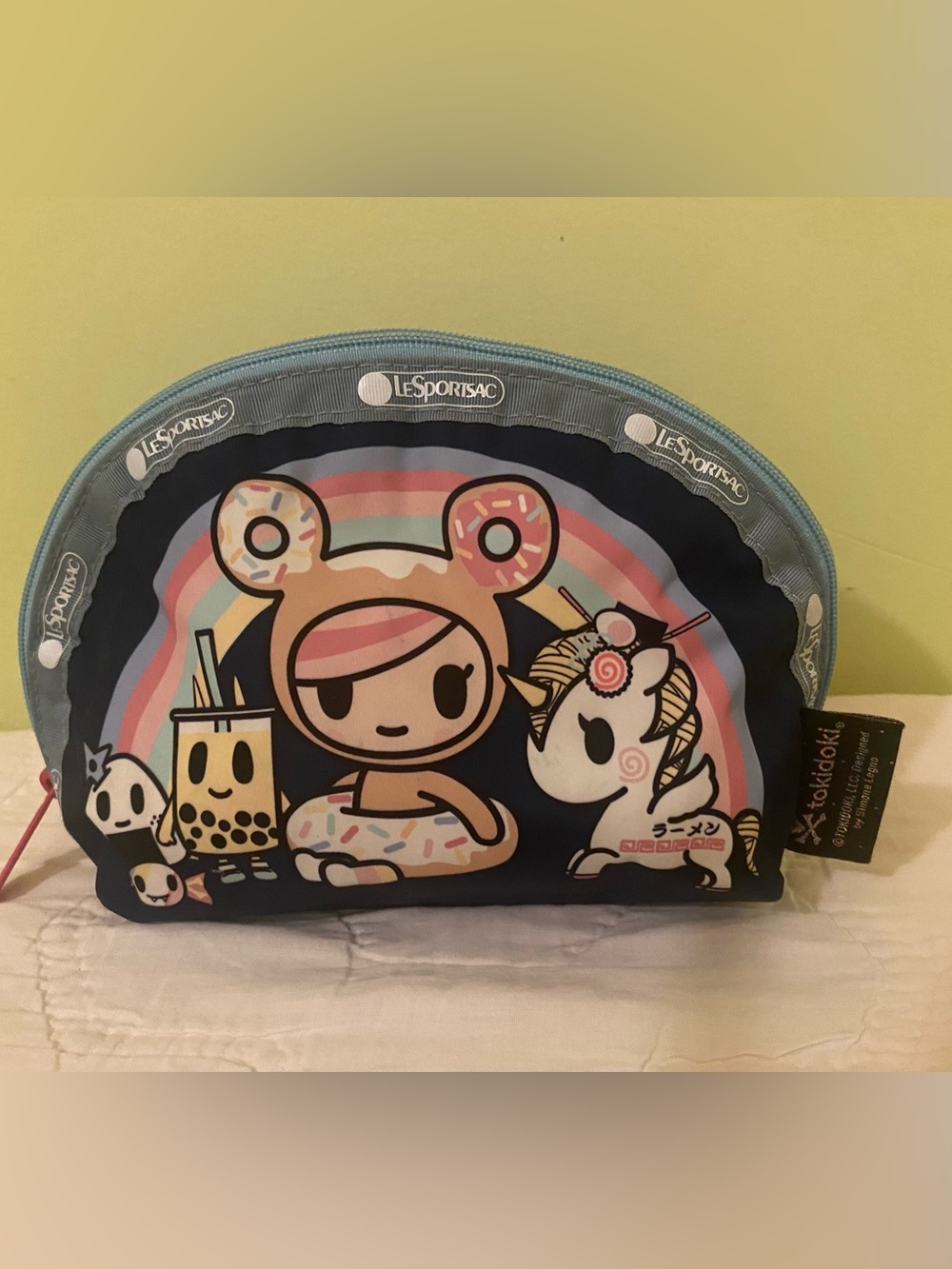 tokidoki for LeSportsac Donutella’s Teatime Medium Dome Cosmetic Case